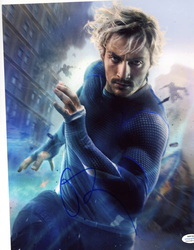 Aaron Taylor-Johnson Autographed Signed 11x14 Avengers Photo