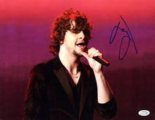 Load image into Gallery viewer, The Wanted Band Siva Kaneswaran Autographed Signed 11x14 Singing Photo
