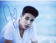 Load image into Gallery viewer, Jacob Whitesides Autographed Signed w/Heart 11x14 White Tee Photo
