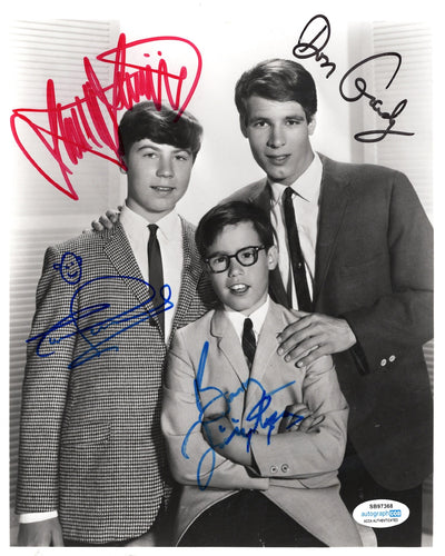 My Three Sons Robbie Ernie Chip Douglas Autographed Signed 8x10 Photo