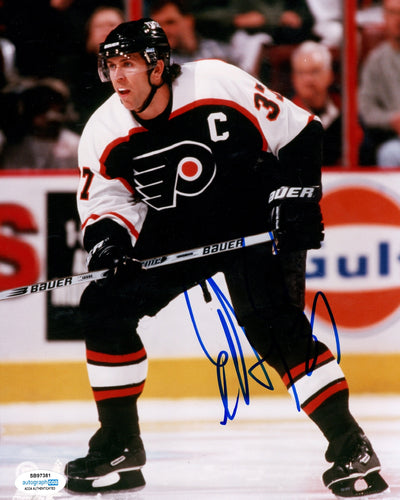 Eric Desjardins Autographed Signed 8x10 NHL Hockey Photo Flyers Canadiens
