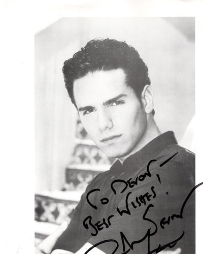 Paul Anthony Stewart Autographed Signed 8x10 b/w Photo Guiding Light