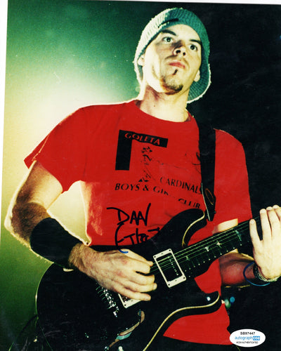 Dan Estrin Autographed Signed 8x10 Hoobastank Guitar Photo