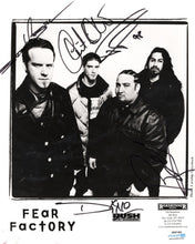 Load image into Gallery viewer, Fear Factory Autographed Signed 8x10 Heavy Metal Band Promo Photo
