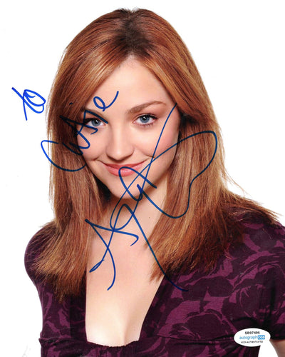 Abby Elliott Autographed Signed 8x10 Red Hair Pretty Photo How I Met Your Mother