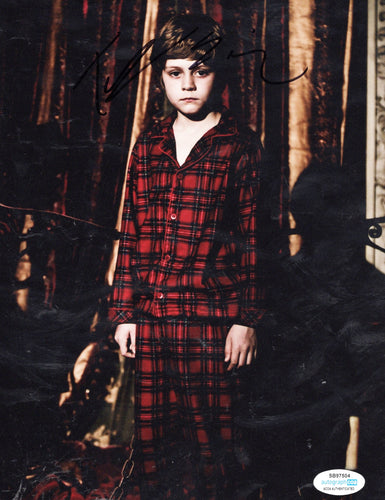 Ty Simpkins Autographed Signed 8x10 Plaid Pajamas Photo