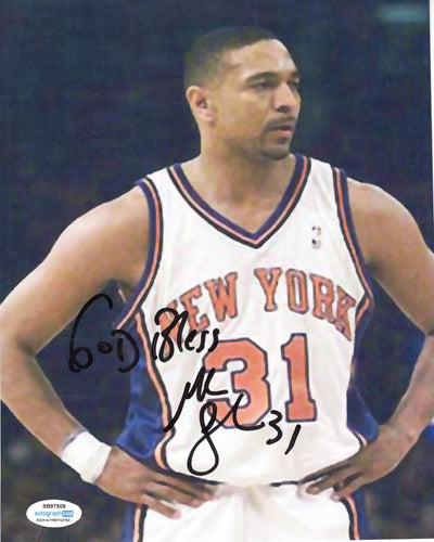 Mark Jackson Autographed Signed 8x10 New York Knicks Photo
