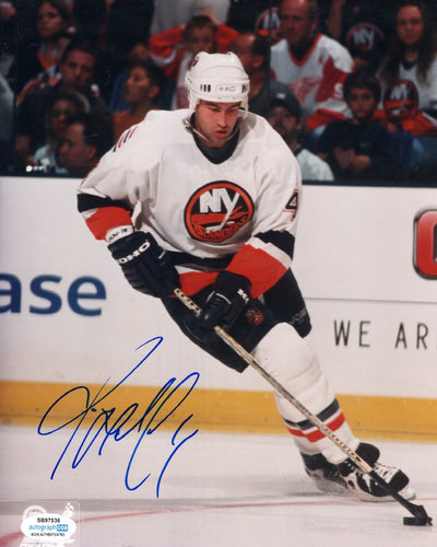 Roman Hamrlik Autographed Signed 8x10 NY Islanders Skating Hockey Photo