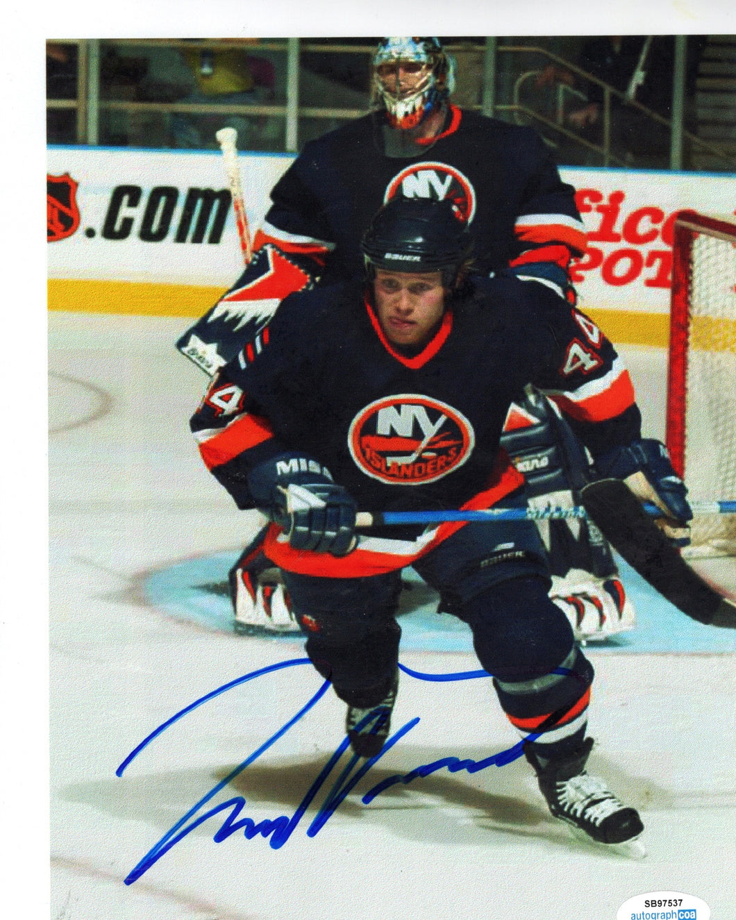 Janne Niinimaa Autographed Signed 8x10 NHL NY Islanders Hockey Photo