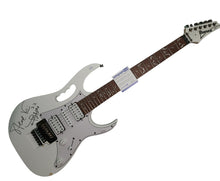 Load image into Gallery viewer, Steve Vai Signed w Sketch Ibanez White JEMJR Signature JEM Series Guitar
