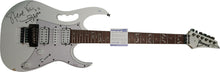 Load image into Gallery viewer, Steve Vai Signed w Sketch Ibanez White JEMJR Signature JEM Series Guitar ACOA
