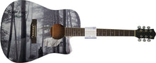 Load image into Gallery viewer, Taylor Swift Autographed Signed Custom Folklore Graphics Acoustic Guitar ACOA
