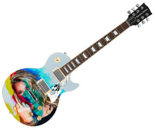 Load image into Gallery viewer, Padhia Of Padhia Autographed &quot;A Colorful FU&quot; 1/1 Custom Graphics Guitar
