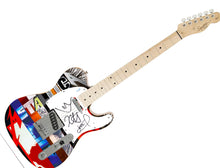 Load image into Gallery viewer, Metallica Autographed 1/1 Custom Graphics Fender Telecaster Guitar ACOA
