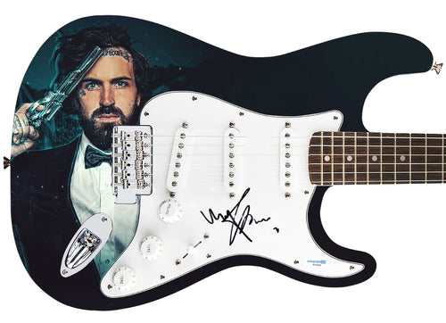 Yelawolf Autographed Signature Edition Custom Graphics Guitar