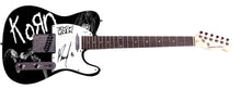 Load image into Gallery viewer, KoRn Munky Autographed 1/1 Custom Graphics Guitar w Logo Sketch ACOA
