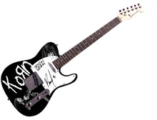 Load image into Gallery viewer, KoRn Munky Autographed 1/1 Custom Graphics Guitar w Logo Sketch ACOA
