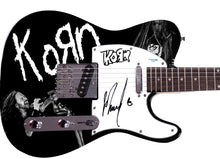 Load image into Gallery viewer, KoRn Munky Autographed 1/1 Custom Graphics Guitar w Logo Sketch
