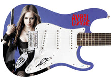 Load image into Gallery viewer, Avril Lavigne Autographed &quot;Guitar Godess&quot; Custom Graphics Guitar
