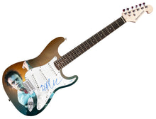 Load image into Gallery viewer, Anson Boon Autographed 1/1 Custom Graphics Guitar ACOA
