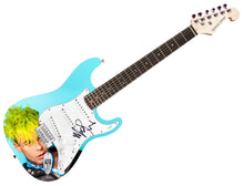 Load image into Gallery viewer, Mod Sun Autographed 1/1 Custom Graphics Guitar Avril Lavigne ACOA
