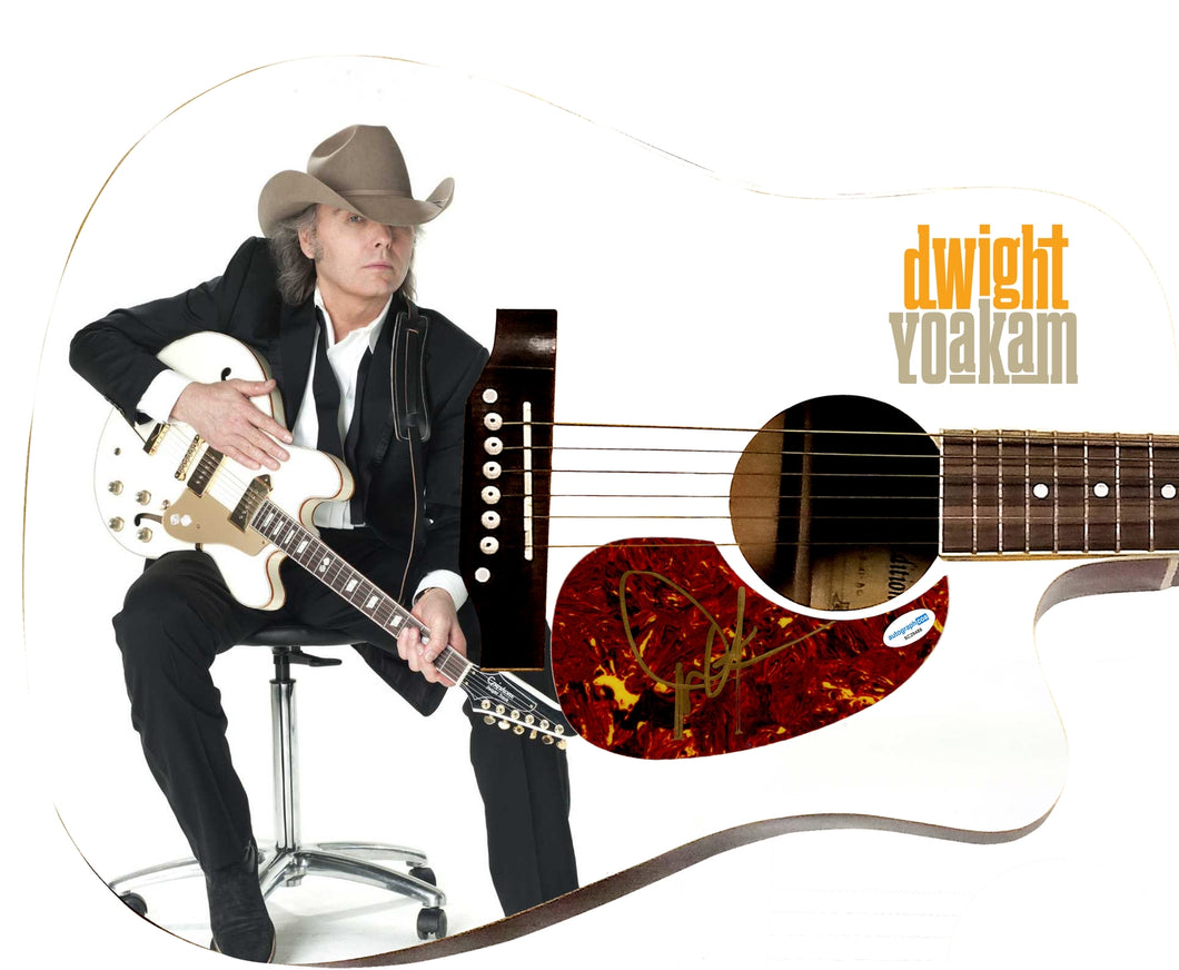 Dwight Yoakam Signed 