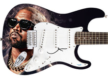 Load image into Gallery viewer, Kanye West Autographed &quot;It Ain’t Easy” 1/1 Custom Graphics Guitar
