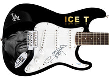 Load image into Gallery viewer, Ice T Autographed &quot;Grit n Grind&quot; Custom Graphics Guitar
