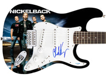 Load image into Gallery viewer, Nickelback Chad Kroeger Autographed Custom Graphics Guitar
