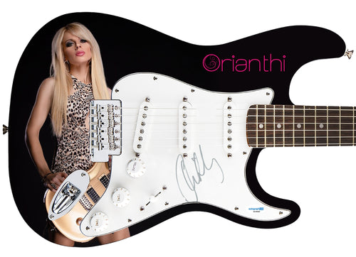 Orianthi Autographed Custom Graphics Guitar