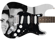 Load image into Gallery viewer, Priscilla Presley Autographed &quot;King &amp; Queen&quot; Custom Graphics Guitar
