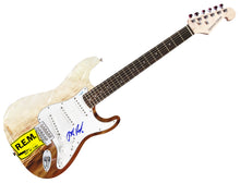 Load image into Gallery viewer, R.E.M. Peter Buck Autographed &quot;Out Of Time&quot; Lp Cd Custom Graphics Guitar ACOA
