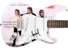 Load image into Gallery viewer, Huey Lewis Signed &quot;Stuck With You&quot; Fore! Lp Cd Custom Graphics Guitar
