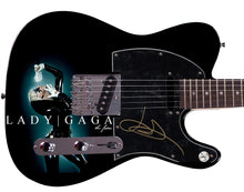 Load image into Gallery viewer, Lady Gaga Autographed &quot;The Fame&quot; Cd Lp Album Custom Graphics Guitar
