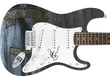 Load image into Gallery viewer, Richie Sambora Bon Jovi Signed 1/1 Fender New Jersey Album Graphics Guitar
