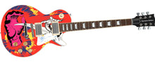 Load image into Gallery viewer, Joe Satriani Autographed Surfin w The Aliens Lp Cd Custom Graphics Guitar ACOA
