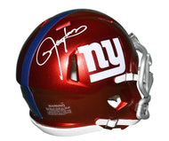 Lawrence Taylor Signed NY Giants Flash Speed Mini Football Helmet JSA Witness