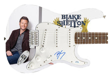 Load image into Gallery viewer, Blake Shelton Autographed Signed Photo Graphics Guitar
