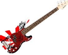 Load image into Gallery viewer, The Clash Paul Simonon Autographed Signed 1/1 Custom Graphics Photo Bass Guitar
