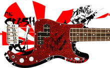 Load image into Gallery viewer, The Clash Paul Simonon Autographed Signed 1/1 Custom Graphics Photo Bass Guitar
