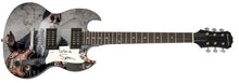 Load image into Gallery viewer, Leland Sklar Autographed Custom 1/1 Graphics Guitar Judas Priest

