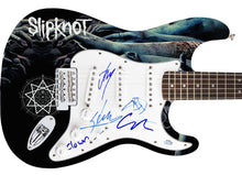 Load image into Gallery viewer, Slipknot Autographed Signed 1/1 Fender Graphics Guitar Exact Video Proof
