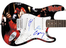 Load image into Gallery viewer, Slipknot Autographed Signed 1/1 Fender Graphics Guitar Exact Video Proof
