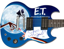 Load image into Gallery viewer, Steven Spielberg Autographed Custom Graphics E.T. Poster Photo Guitar
