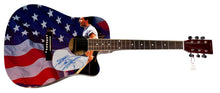 Load image into Gallery viewer, Bruce Springsteen Autographed Custom Graphics 1/1 Acoustic Guitar ACOA
