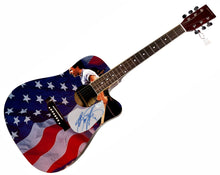 Load image into Gallery viewer, Bruce Springsteen Autographed Custom Graphics 1/1 Acoustic Guitar ACOA
