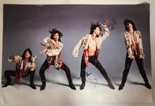 Load image into Gallery viewer, Aerosmith Steven Tyler Autographed Signed 4 Image 24x36 Canvas Photo Print
