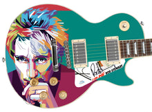 Load image into Gallery viewer, Rod Stewart Autographed Epiphone 1/1 Custom Graphics Guitar
