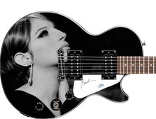 Load image into Gallery viewer, Barbra Streisand Signed &quot;Timeless Elegance” Gibson Epiphone Graphics Guitar
