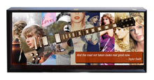 Load image into Gallery viewer, Taylor Swift Autographed Custom Graphics Guitar Shadowbox Display
